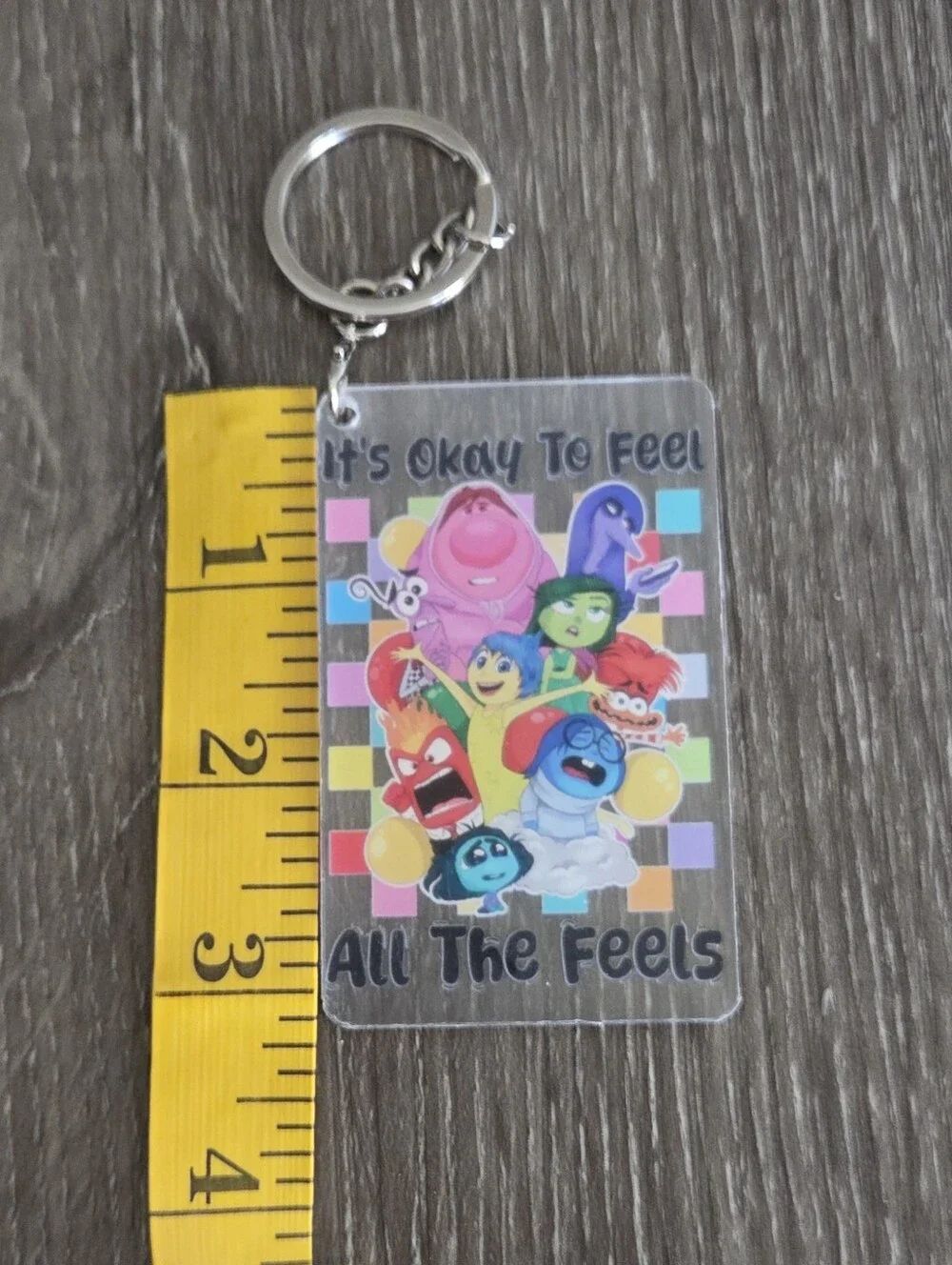 Disney INSIDE OUT Keychain - Picture 3 of 4